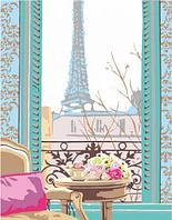 Картина по номерам "Завтрак в Париже"