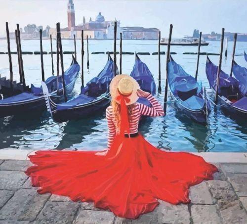 Картина по номерам "Набережная Венеции" - фото 1 - id-p10401651