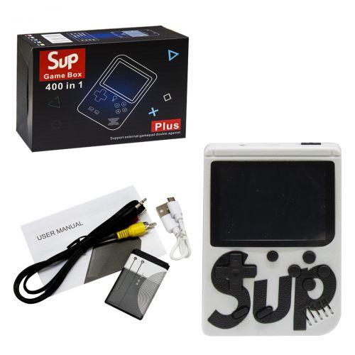 Портативная консоль "Retro FC SUP Game Box" 400 в 1 (белая) - фото 1 - id-p10400747