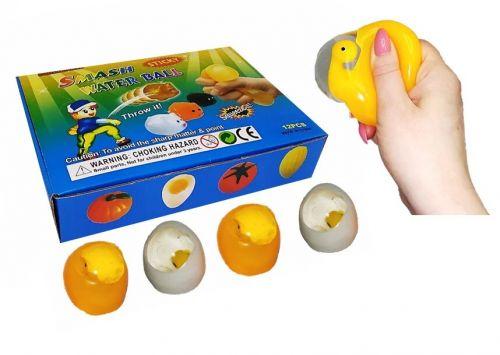 Набор антистресс игрушек "Яйцо с цыплёнком", 12 штук - фото 1 - id-p10402906
