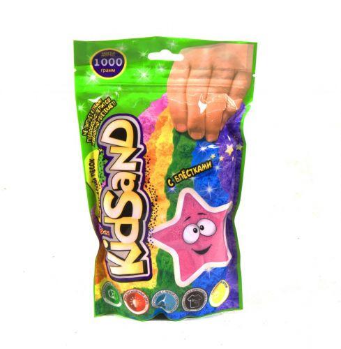 Кинетический песок "KidSand", в пакете, 1000 г (розовый) - фото 1 - id-p10399723
