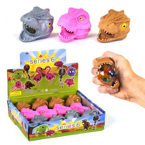 Набор игрушек антистресс с орбизами "Динозавр" (12 шт) - фото 1 - id-p10400326
