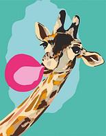 Картина по номерам "Cool giraffe"