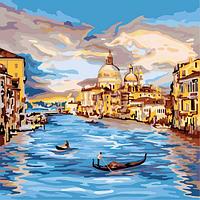 Картина по номерам "Прогулка по реке" рус