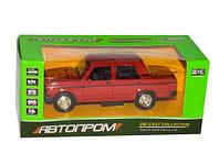 Машинка "ВАЗ" из серии "Автопром" (красная)
