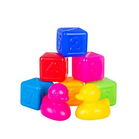 Детский набор Кубики и уточки 8 элементов - фото 1 - id-p10401881
