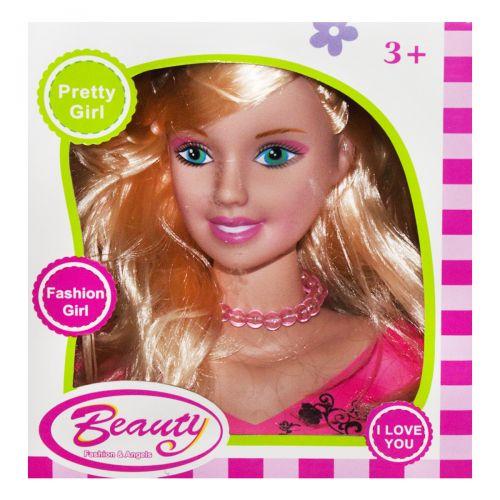 Кукла-манекен для причёсок "Beauty", розовая (вид 1) - фото 1 - id-p10403193