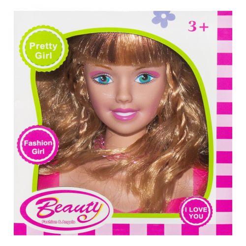 Кукла-манекен для причёсок "Beauty", розовая (вид 3) - фото 1 - id-p10403194