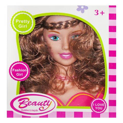 Кукла-манекен для причёсок "Beauty", розовая (вид 5) - фото 1 - id-p10403196