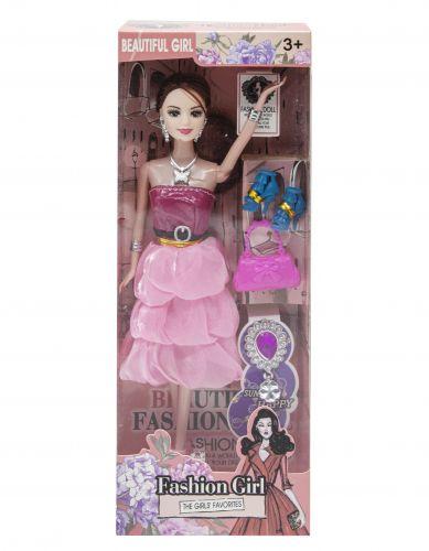 Кукла "Fashion Girl" с аксессуарами, розовый - фото 1 - id-p10403228