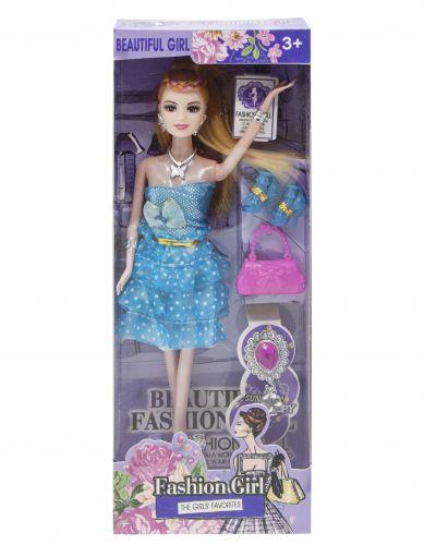 Кукла "Fashion Girl" с аксессуарами, фиолетовая - фото 1 - id-p10403230