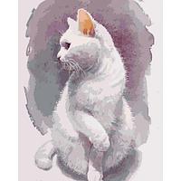 Картина по номерам "Нежный кот"