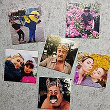 Ваша магнитная фотография 10х10 см