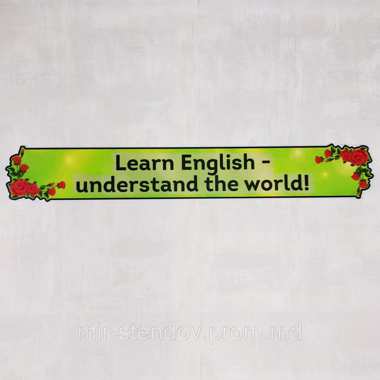 Learn Englishe. Стенд для кабинета английского языка - фото 1 - id-p10384067