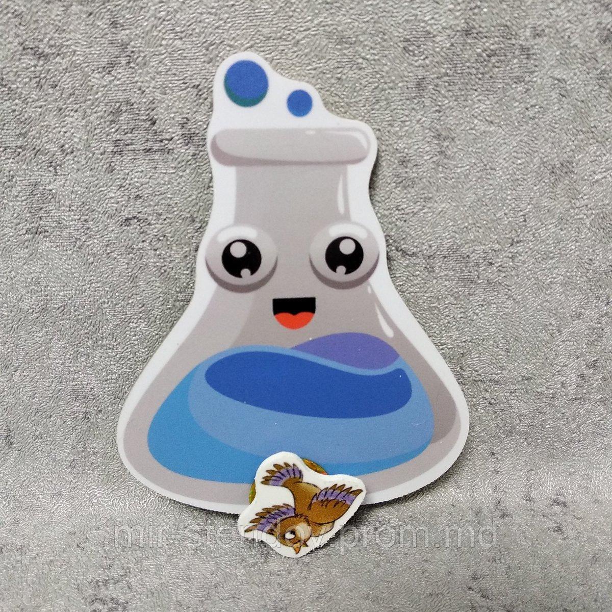 Магнитный стенд для крепления рисунка магнитом "Колба", фото 1