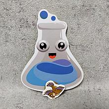 Магнитный стенд для крепления рисунка магнитом "Колба"