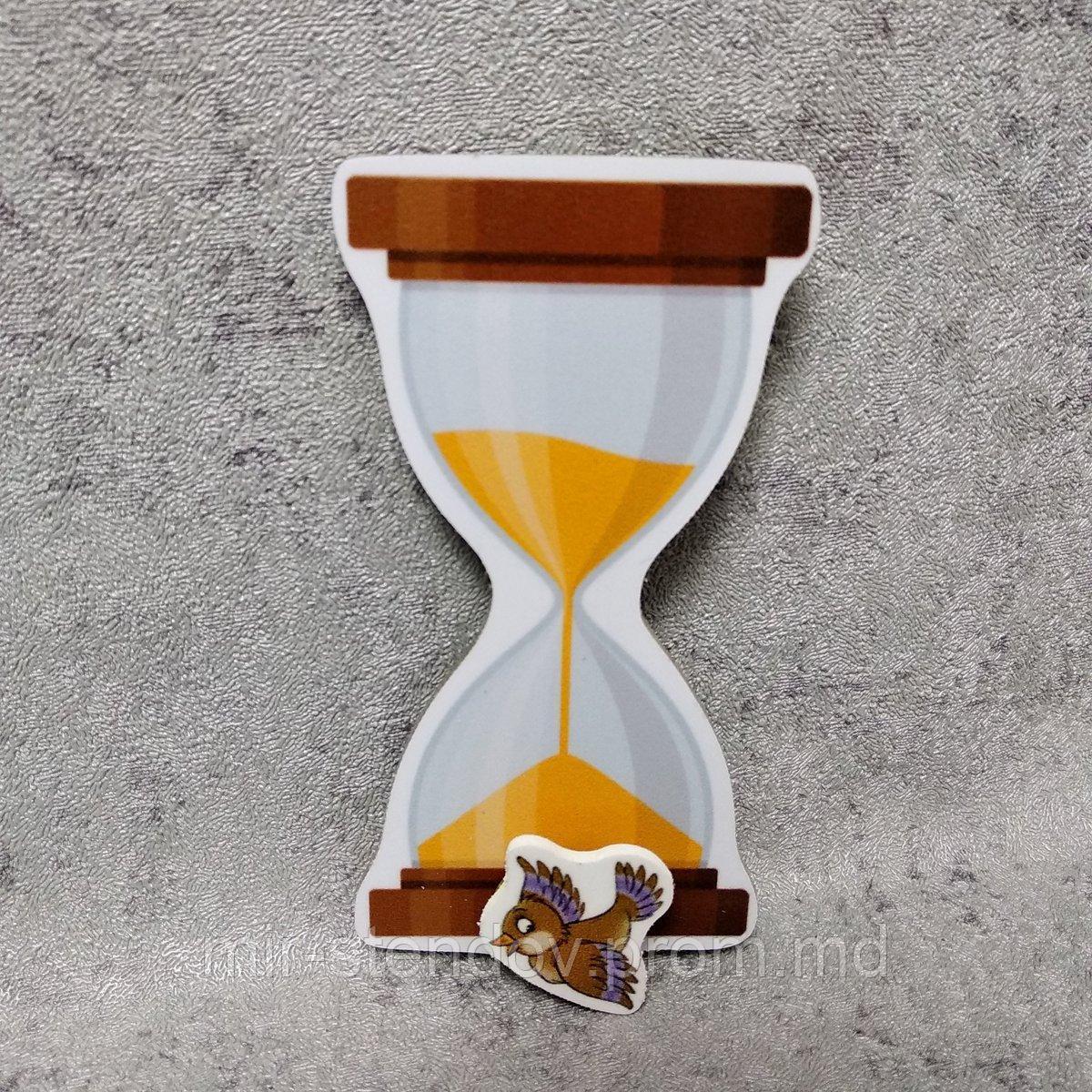 Магнитный стенд для крепления рисунка магнитом "Песочные часы", фото 1