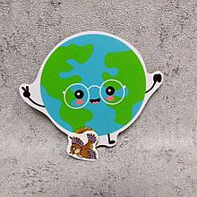 Магнитный стенд для крепления рисунка магнитом "Планета"