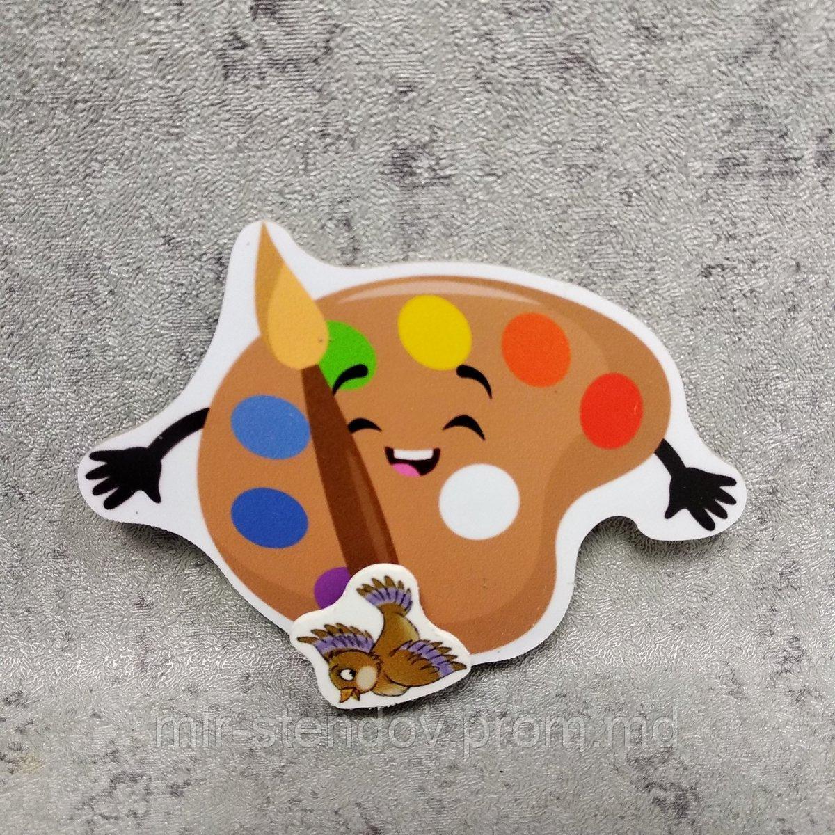 Магнитный стенд для крепления рисунка магнитом "Палитра", фото 1