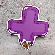 Магнитный стенд для крепления рисунка магнитом "Знак плюс"