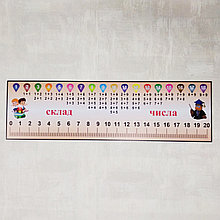 Стенд Склад числа