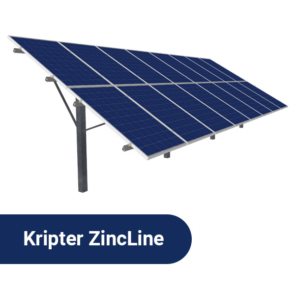 ZincLine Long 27 комплект оцинкованного крепления 27 PV модулей для подготовленных конструкций - фото 1 - id-p10404052
