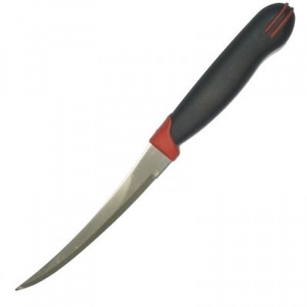 Нож для томатов Tramontina Multicolor 127 мм черный 23512/205 - фото 1 - id-p5559947