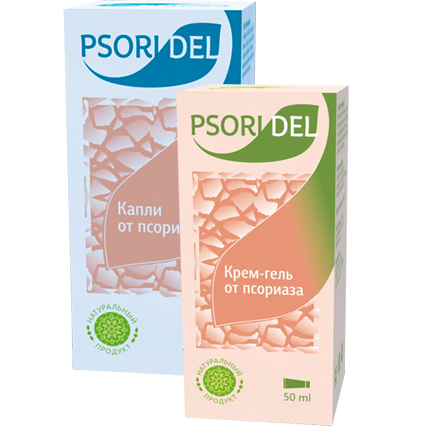 Крем-гель Psoridel от псориаза - фото 1 - id-p10405767