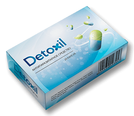 Детоксил (Detoxil) капсулы от паразитов - фото 1 - id-p10405012