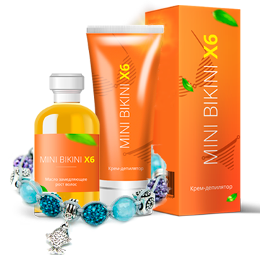 Крем и масло для депиляции Mini Bikini X6 (Мини Бикини Х6) - фото 1 - id-p10406005