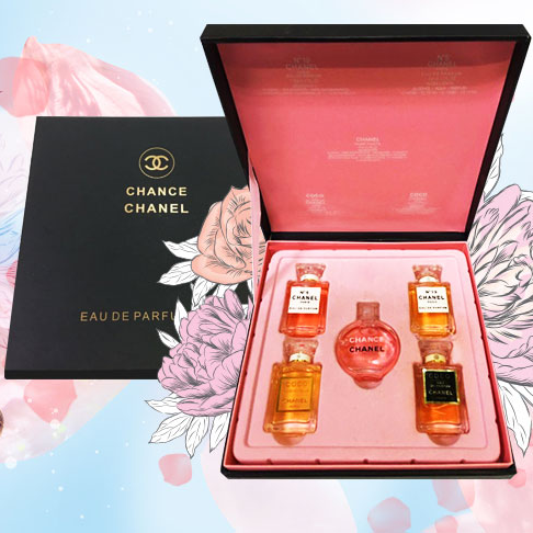 Chanel Chance парфюмерный набор из 5 ароматов (5*7,5 ml) - фото 1 - id-p10405144