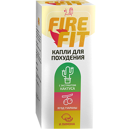 Капли для похудения Fire Fit (Фаер Фит) - фото 1 - id-p10405244