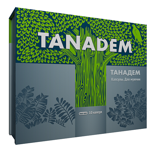 Капсулы для потенции Tanadem (Танадем) - фото 1 - id-p10406304