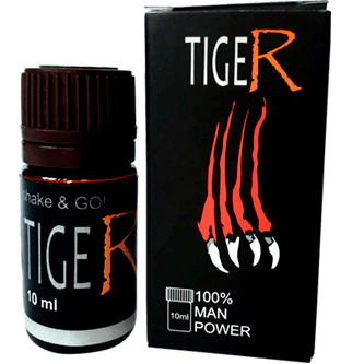 TIGER (Тигер) капли для потенции - фото 1 - id-p10405363