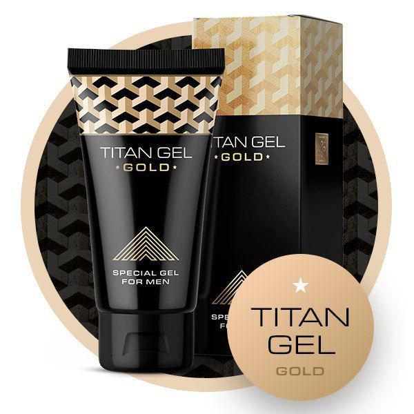 Titan Gel Gold (Титан Гель Голд) для увеличения члена - фото 1 - id-p10405367