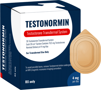 Testonormin (Тестонормин) тестостероновый пластырь - фото 1 - id-p10406336