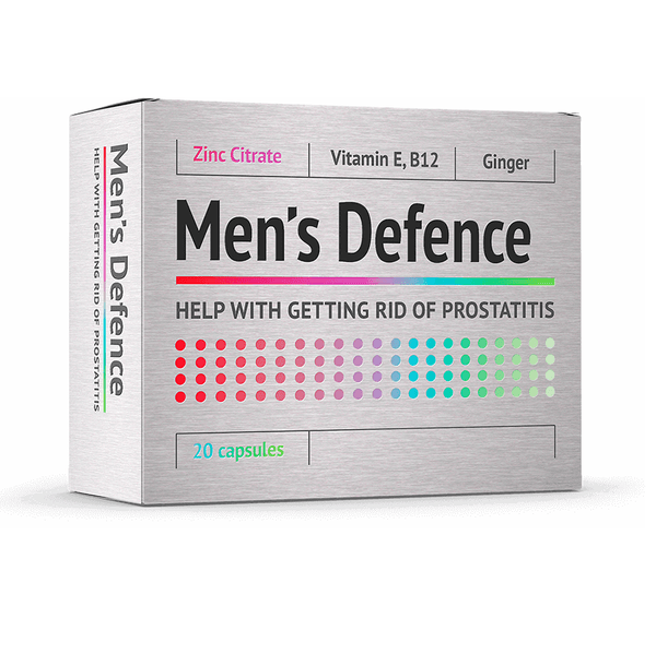 Men's Defence капсулы от простатита - фото 1 - id-p10405399