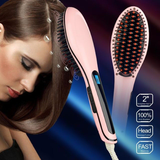 Электрическая расческа-выпрямитель Fast Hair Straightener HQT-906 - фото 1 - id-p10406359