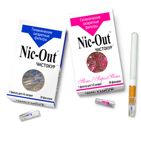 Фильтры для безопасного курения Nic-Out «Чистокур» - фото 1 - id-p10406376