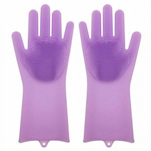 Силиконовые перчатки Magic Brush - фото 1 - id-p10405427