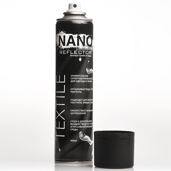 Nano Reflector Textile гидрофобный спрей для обуви и одежды 400 ml - фото 1 - id-p10406400