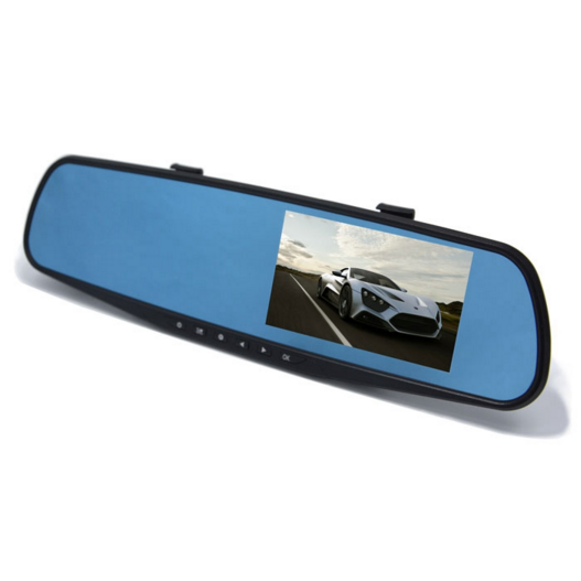 Зеркало видеорегистратор Car DVR Mirror HD 1080p с камерой заднего вида - фото 1 - id-p10405452