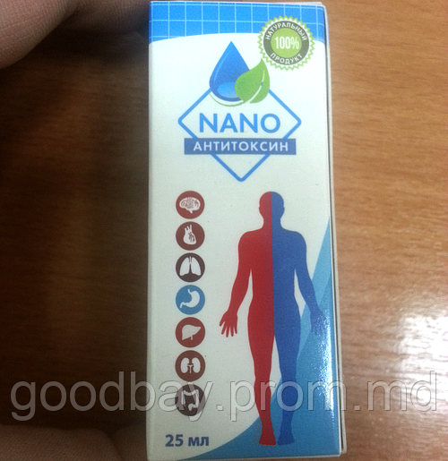 Капли Anti Toxin Nano для выведения токсинов - фото 1 - id-p10405522