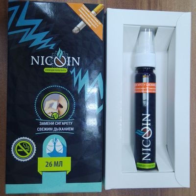 Спрей против курения Nicoin (Никоин) - фото 1 - id-p10405613