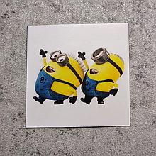 Наклейка на автомобиль Миньоны