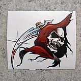 Наклейка на автомобиль Череп, фото 7