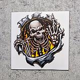 Наклейка на автомобиль Череп, фото 8