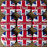 Значки-бейджи для участников английского клуба, фото 3