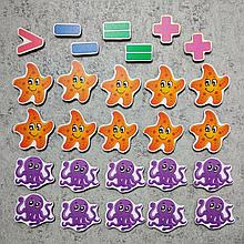 Набор обучающих магнитов Счёт осьминожки и морские звездочки