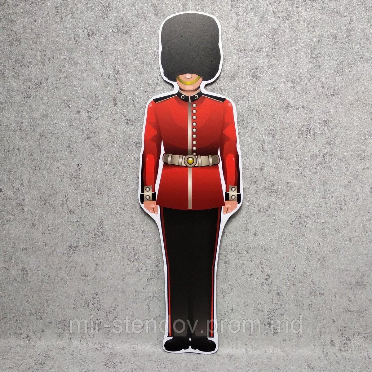 Королевский гвардеец. Настенная декорация для кабинета английского языка, фото 1